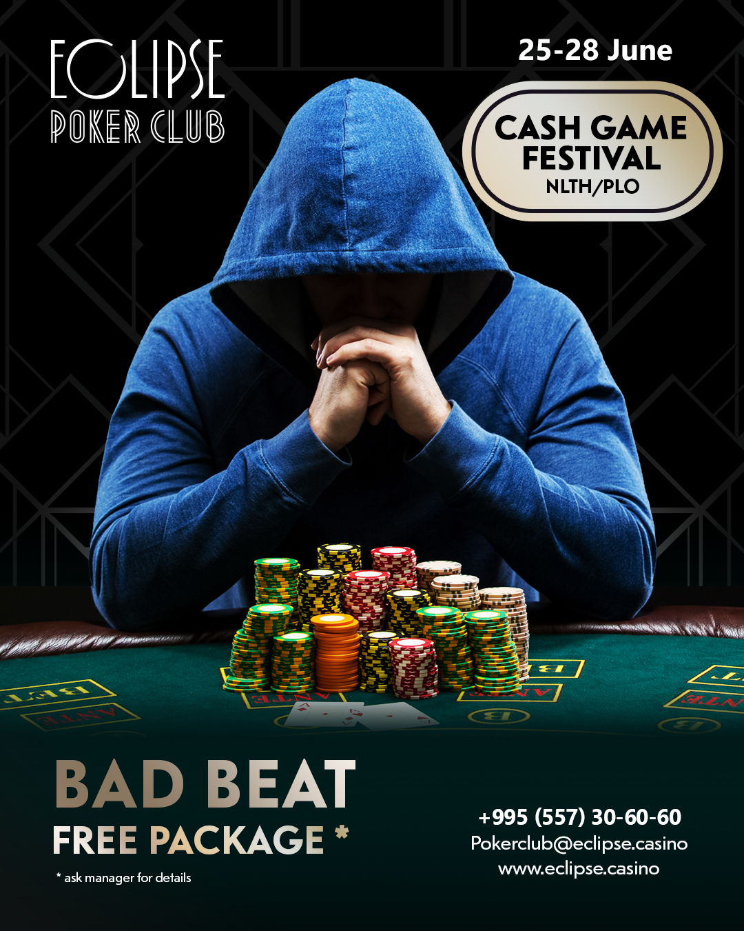 Cash Game Festival in Batumi | Eclipse, 25 - 28 JUNE 2025